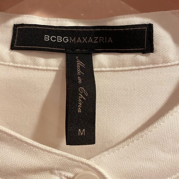 BCBGMaxazria Bell Sleeve Button Up - Picture 6 of 6